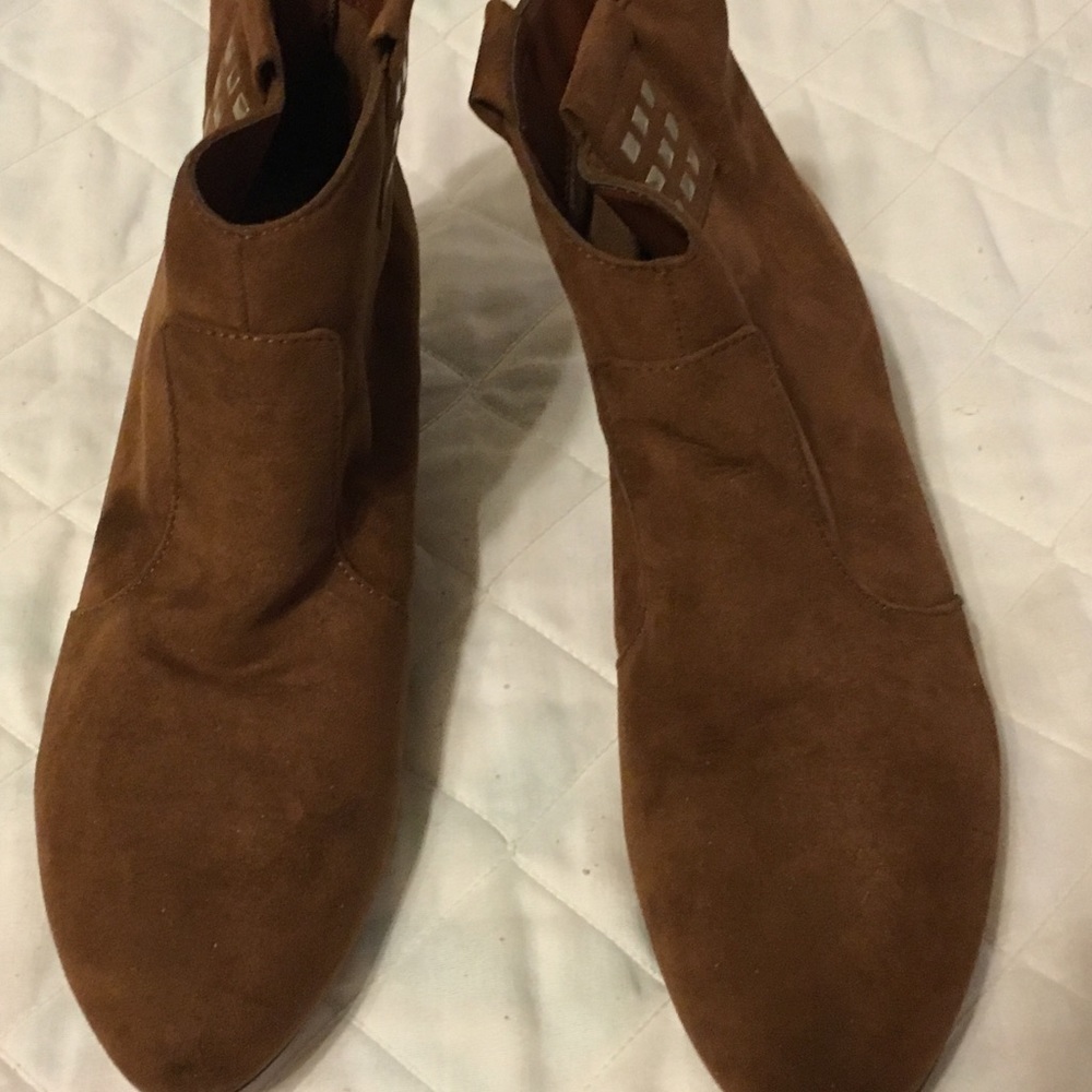 Suede Booties - Picture 3 of 5